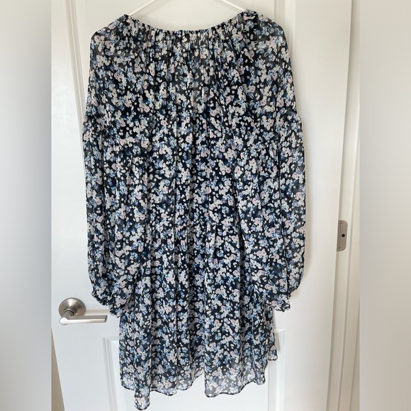 H&M Long Sleeve Chiffon Dress - Picture 9 of 12